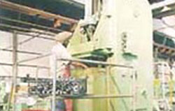 Machine shop at the Scooters India plant 1
