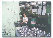 Machine shop at the Scooters India plant 2